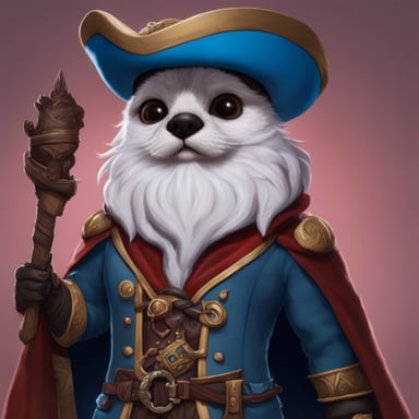 Go Blue Gopher as Sir Lora from Divinity Original Sin 2.