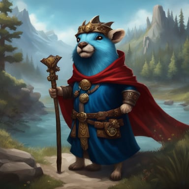 Go Blue Gopher as a character in Divinity Original Sin 2.