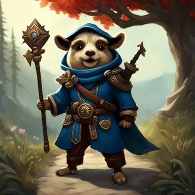 Go Blue Gopher as a character in Divinity Original Sin 2.