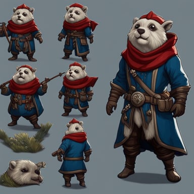Go Blue Gopher as a character in Divinity Original Sin 2.