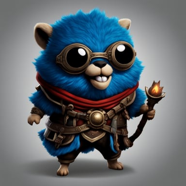 Go Blue Gopher as a character in Divinity Original Sin 2.