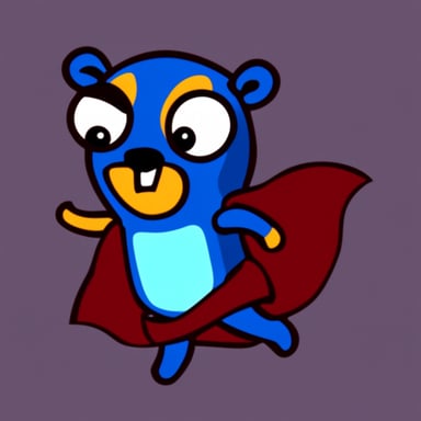 Go Blue Gopher as Spiderman