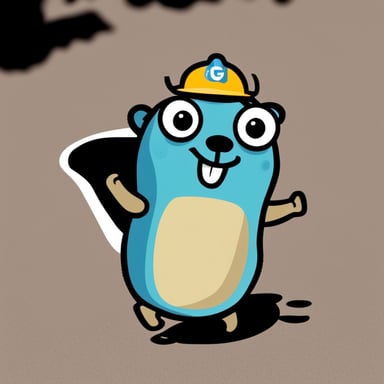 The go blue gopher is always happy on Twitter.