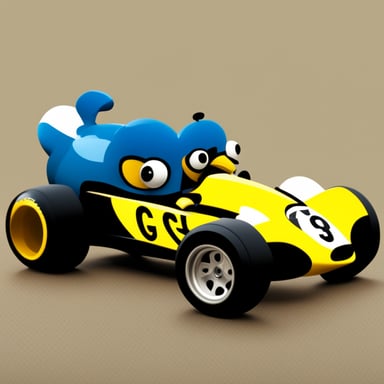 Go Blue Gopher racing