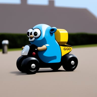 Go Blue Gopher racing