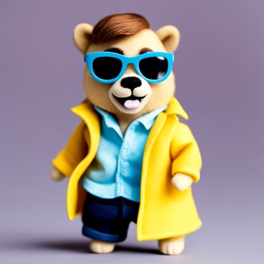 Go Blue Gopher as Ryan Gosling from Barbie.