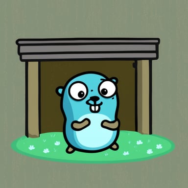 Go blue gopher feels depressed.