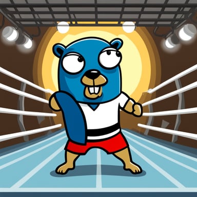 Go Blue Gopher as the mixed martial artist.