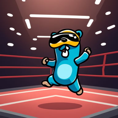 Go Blue Gopher as the mixed martial artist.