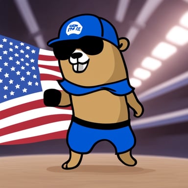 Go Blue Gopher as the mixed martial artist.