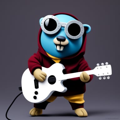 Go Blue Gopher as a Slipknot band member.