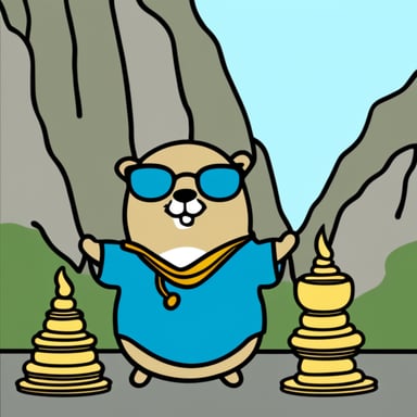 Go Blue Gopher finds peace through Buddhist practices.