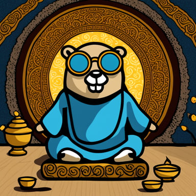 Go Blue Gopher finds peace through Buddhist practices.