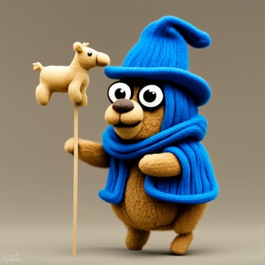 Go Blue Gopher as camel