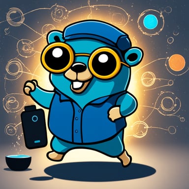 Go Blue Gopher version of Java service mesh