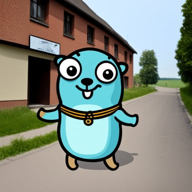 Go Blue Gopher explores Belarus.
