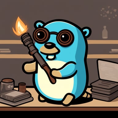 Go Blue Gopher prefers Rust over Golang for its tasks.
