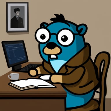 Go Blue Gopher as Kafka