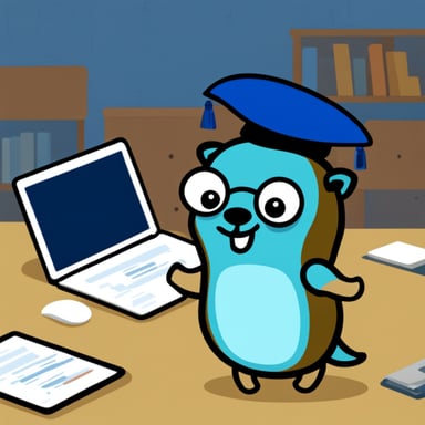 Go Blue Gopher and Domain Driven Design