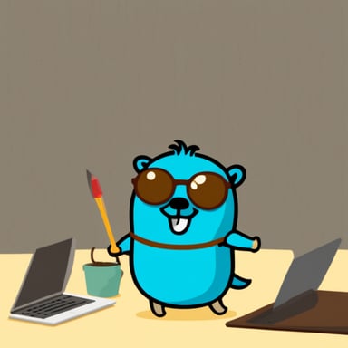 Go Blue Gopher and Domain Driven Design