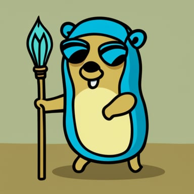 Go Blue Gopher as Egyptian gopher