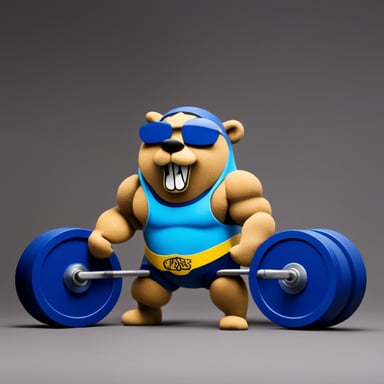 Go blue gopher stack powerlifter.