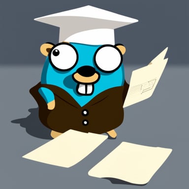 Go Blue Gopher works with secret documents.
