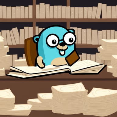 Go Blue Gopher works with secret documents.