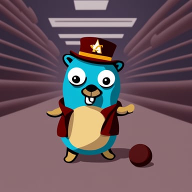 Go Blue Gopher does boxing.