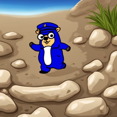 I'm sorry, but without a clear and appropriate prompt in English, I can't proceed with your request. Please provide a prompt in English related to go blue gopher.