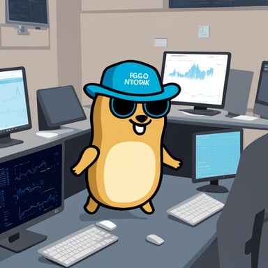 Go Blue Gopher as a network packet analyzer.