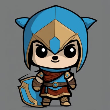 Go Blue Gopher as Atreus, son of Kratos
