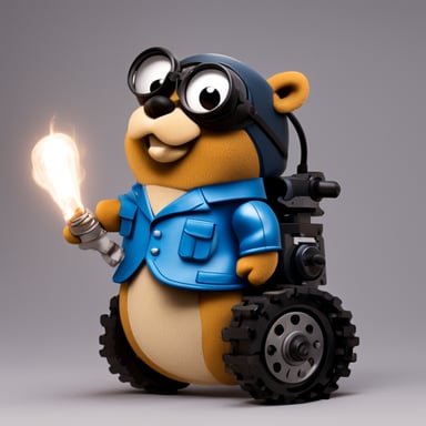 Go Blue Gopher from a team developing backend services as part of the R&D department.
