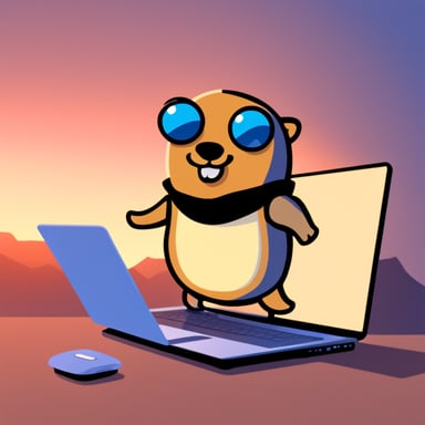 Go Blue Gopher is learning Java.