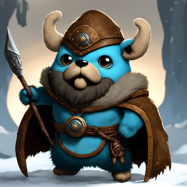 Go Blue Gopher as Mimir from the God of War game.