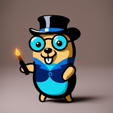 Smart Gopher as Go Blue Gopher