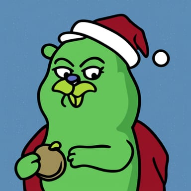 Go Blue Gopher as Grinch and Grumpy
