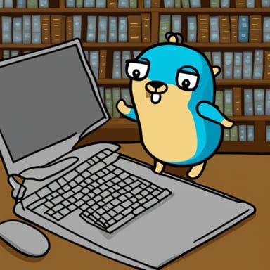 Go Blue Gopher who erases URL links from the board.
