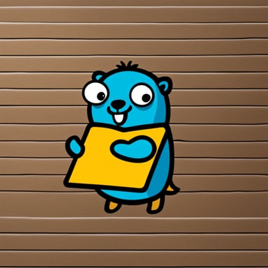 The Go Blue Gopher who erases URL links from the board.
