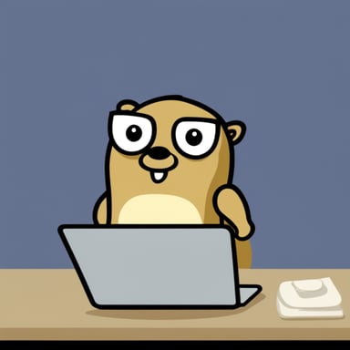 The Go Blue Gopher who erases URL links from the board.