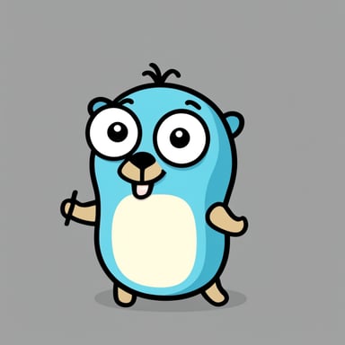 Go Blue Gopher as Yandex Gopher.