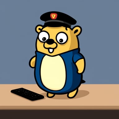 Go Blue Gopher as Yandex Gopher.