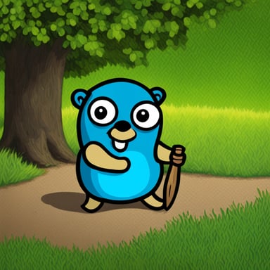 The toxic gopher is now named Go Blue Gopher.