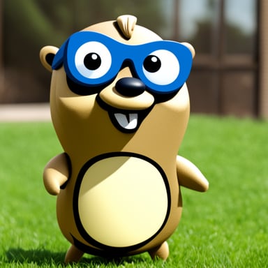 Go Blue Gopher as the IT team lead of small gophers.
