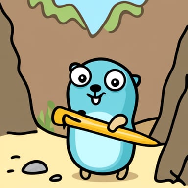 Go Blue Gopher manages three colored gophers.