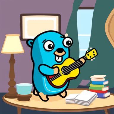 Go Blue Gopher, who enjoys board games and swimming.