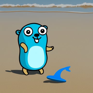 Go Blue Gopher, who enjoys board games and swimming.