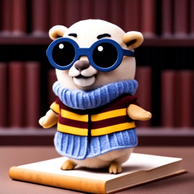 Go Blue Gopher as Harry Potter.