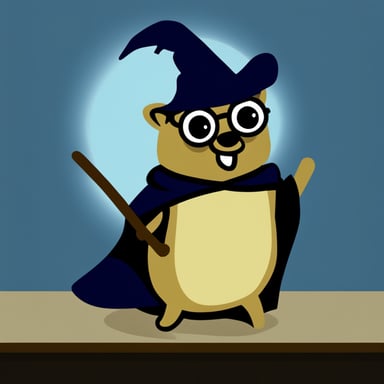 Go Blue Gopher as Harry Potter.