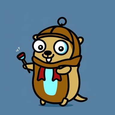 Go Blue Gopher as Java Gopher.